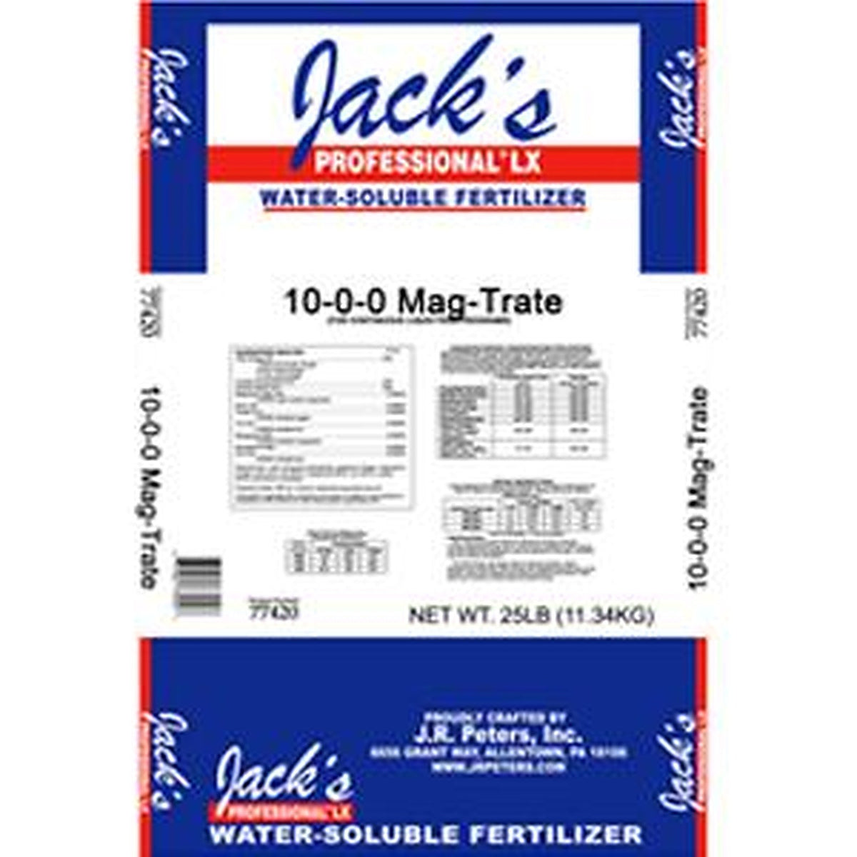 Jack's WSF 10-0-0 Mag-Trate Bag 77420