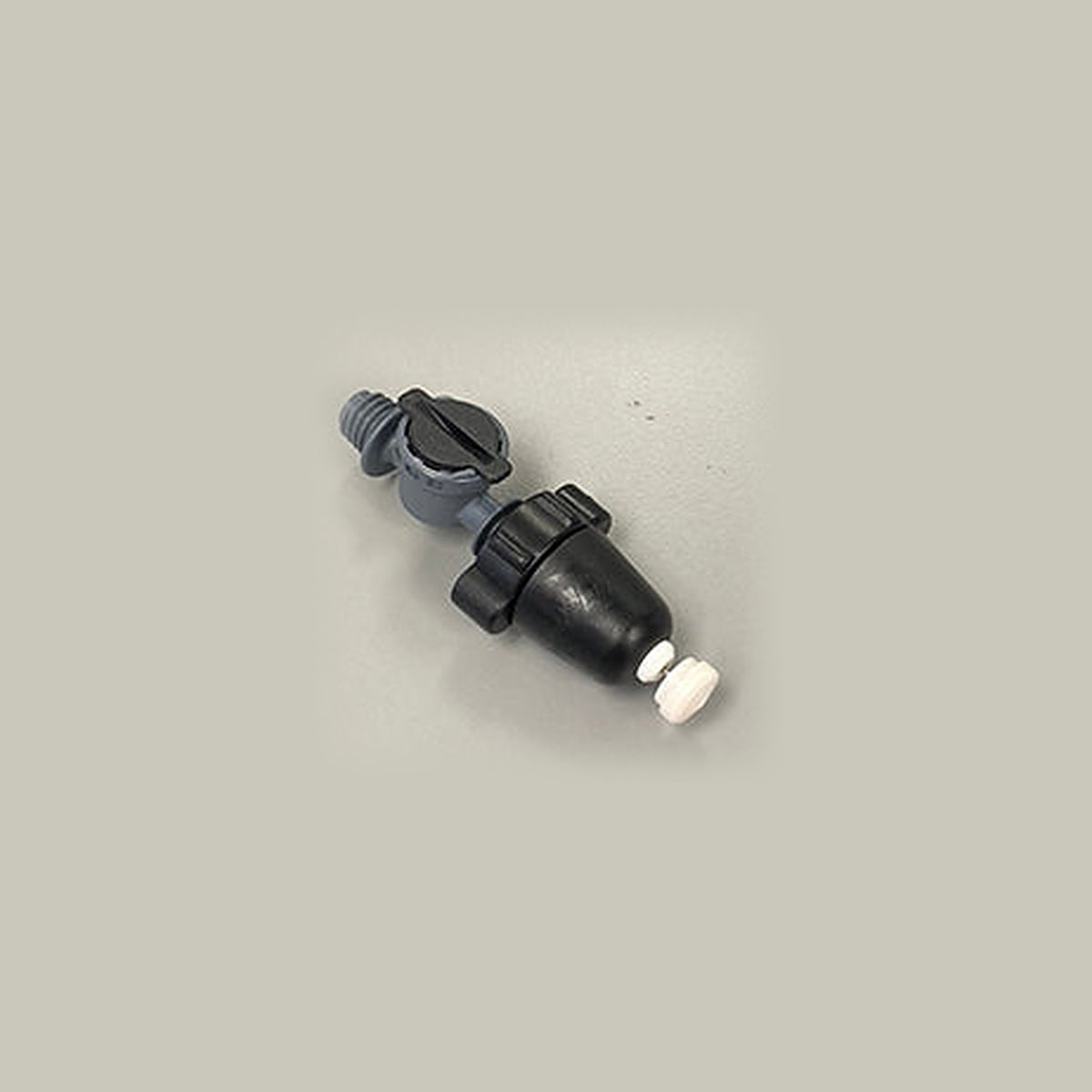 Dramm JetRain 360 Degree Complete Nozzle with Clean Out Check Valve - JRLPC-T-WH