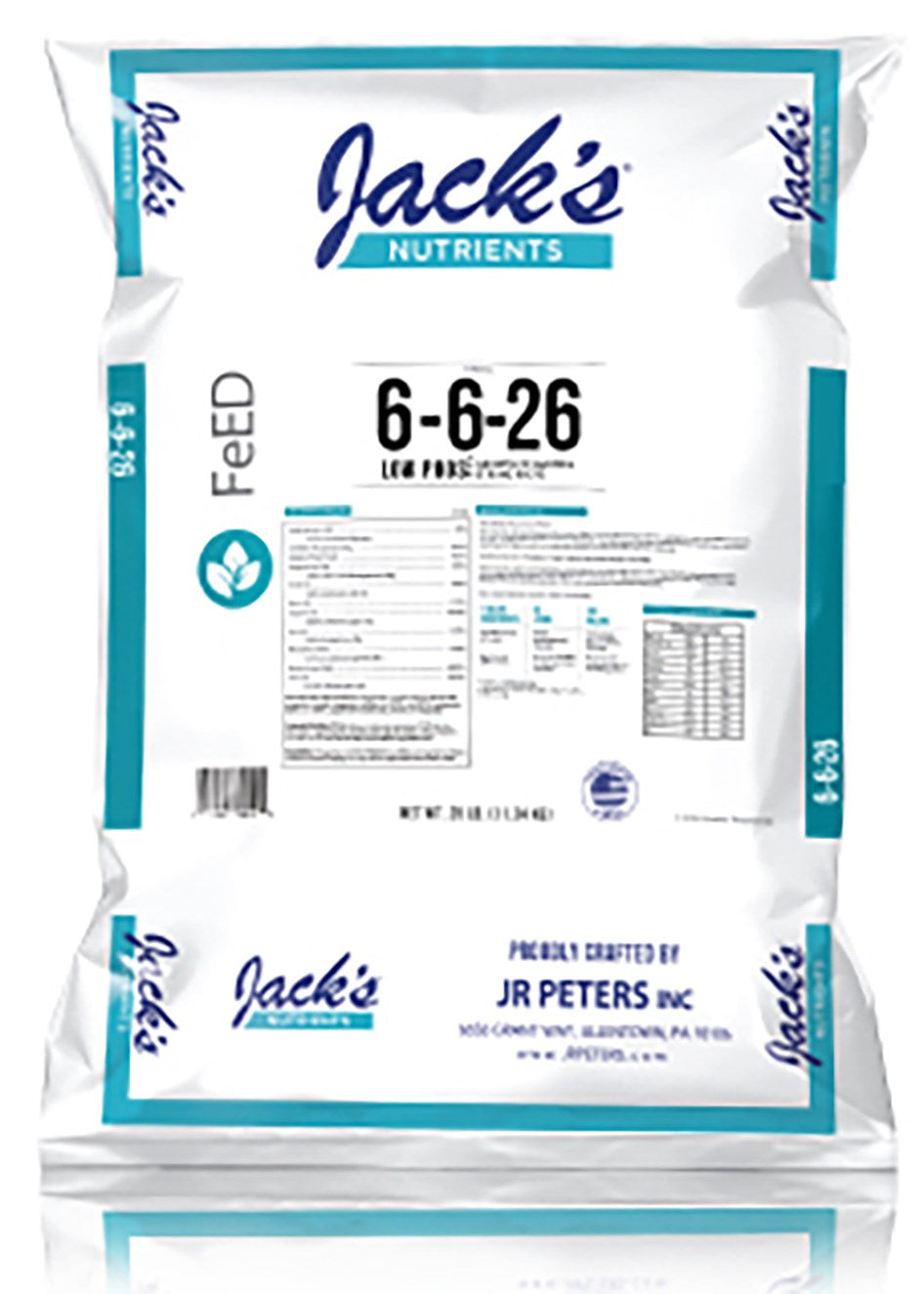 Jacks 6-6-26 Low Phos Part A 25lb (80/PL)