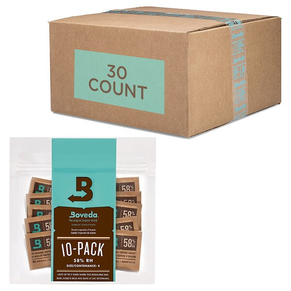 Boveda Size 8 10-Pack (Sold by Case)