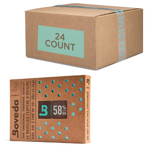 Boveda Size 320 Bulk Mastercase - (Ind. Wrapped) (Sold by Case)