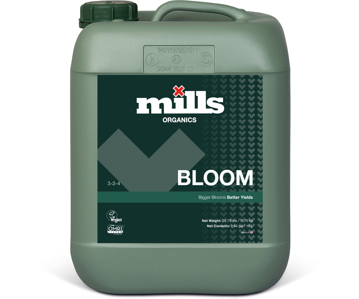Mills Nutrients - Organics Bloom - MILORGBL10L