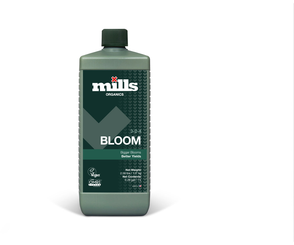 Mills Nutrients - Organics Bloom - MILORGBL1L