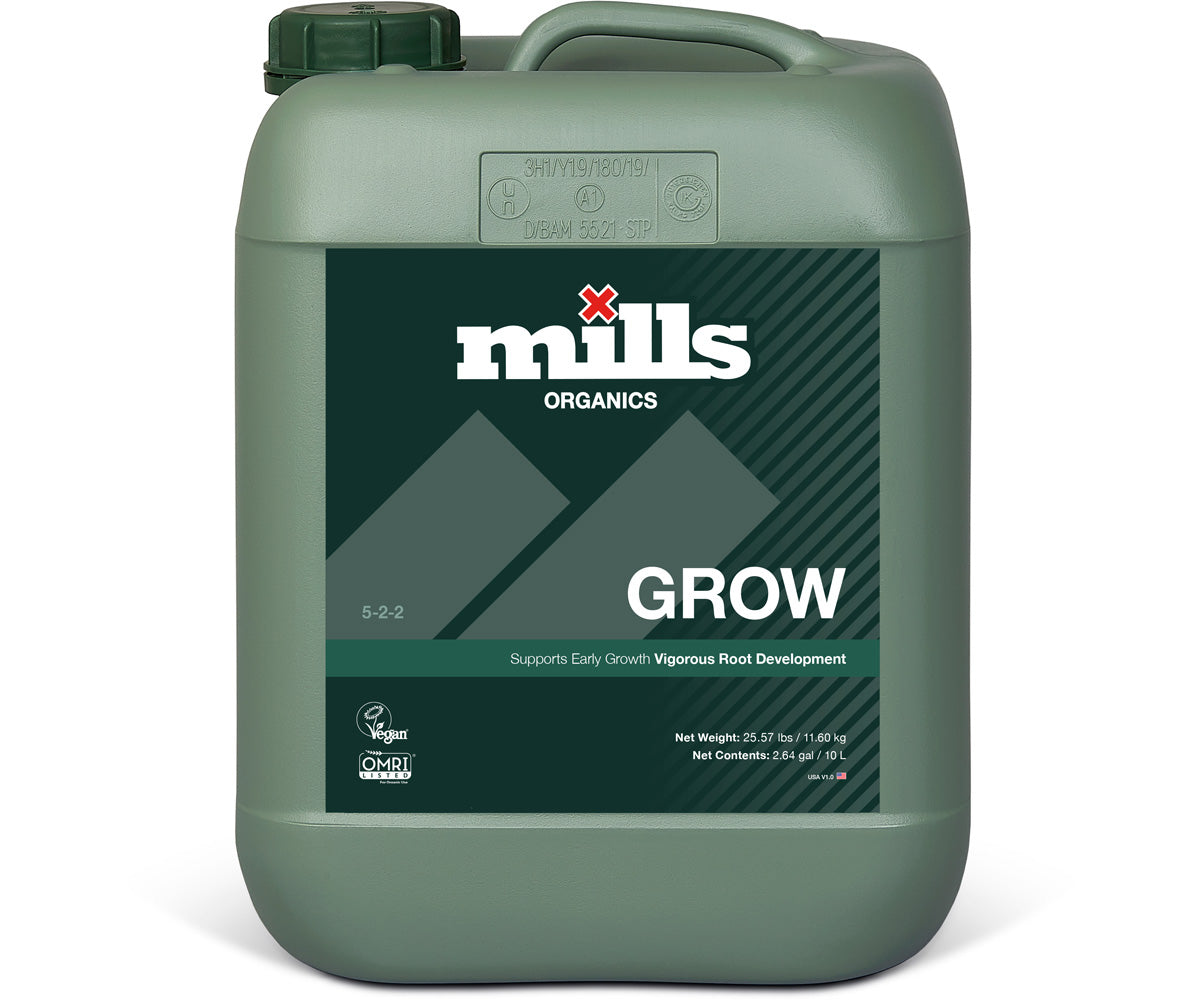 Mills Nutrients - Organics Grow - MILORGG10L