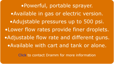 Dramm - MS GAS Sprayer Pneumatic Wheels