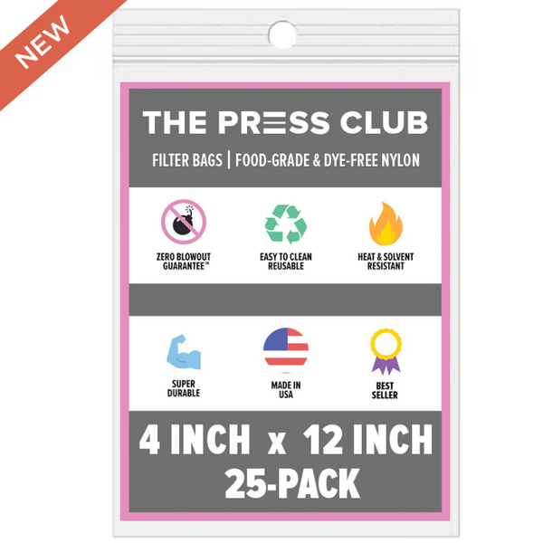 THE PRESS CLUB 4" x 12" ROSIN BAGS