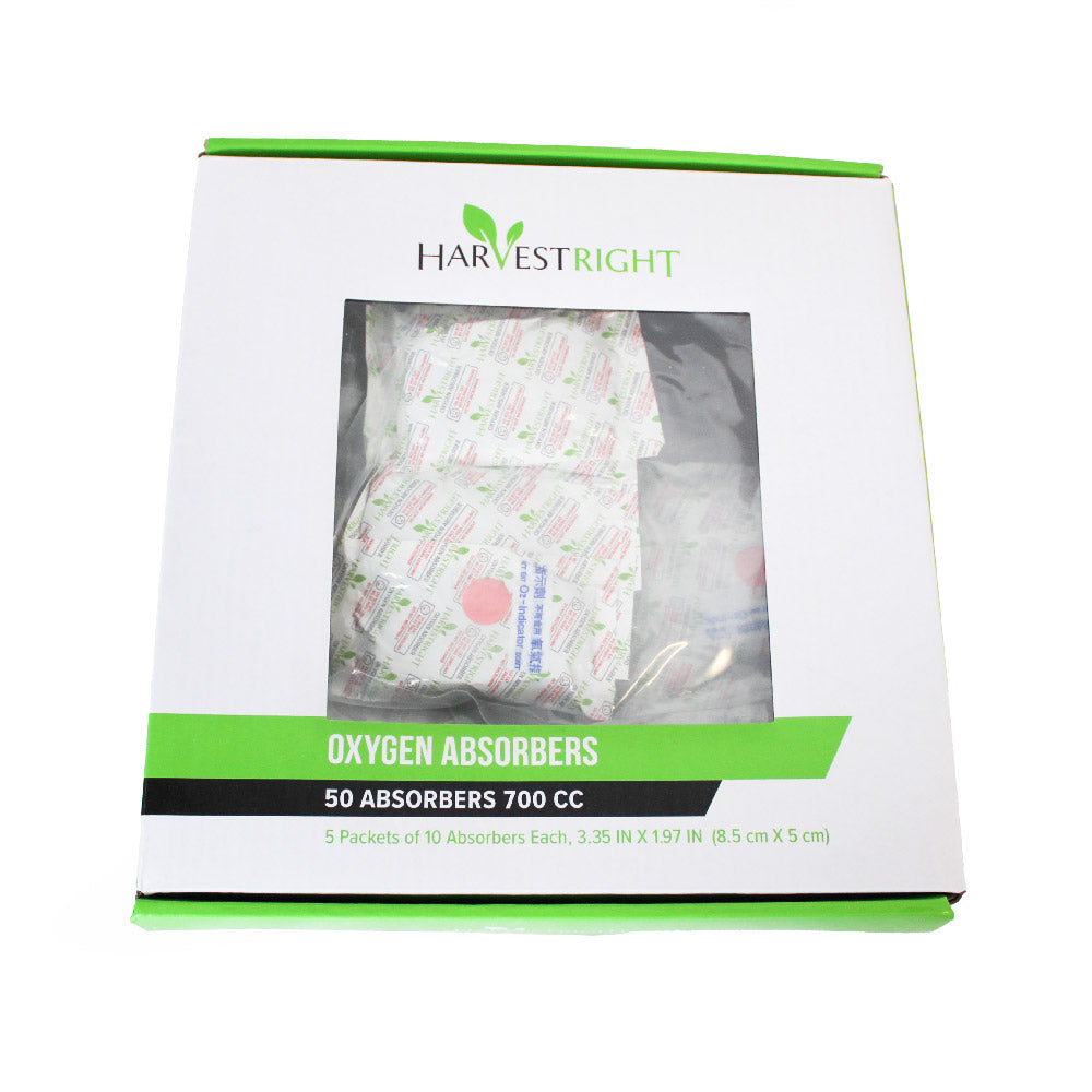 HARVEST RIGHT - OXYGEN ABSORBERS 50 PACK (MUST ORDER IN CASE QTY OF 6)