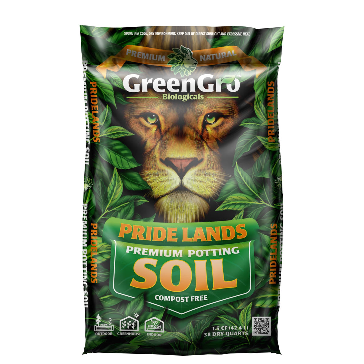 GreenGro Pride Lands Premium Potting Soil 1.5 cu ft bag