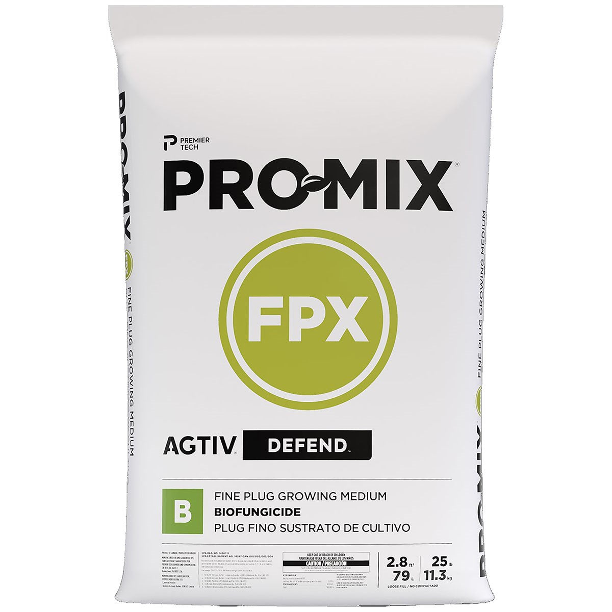Premier Pro-Mix FPX AGTIV DEFEND (BIO)  2.8cf (57/PL)