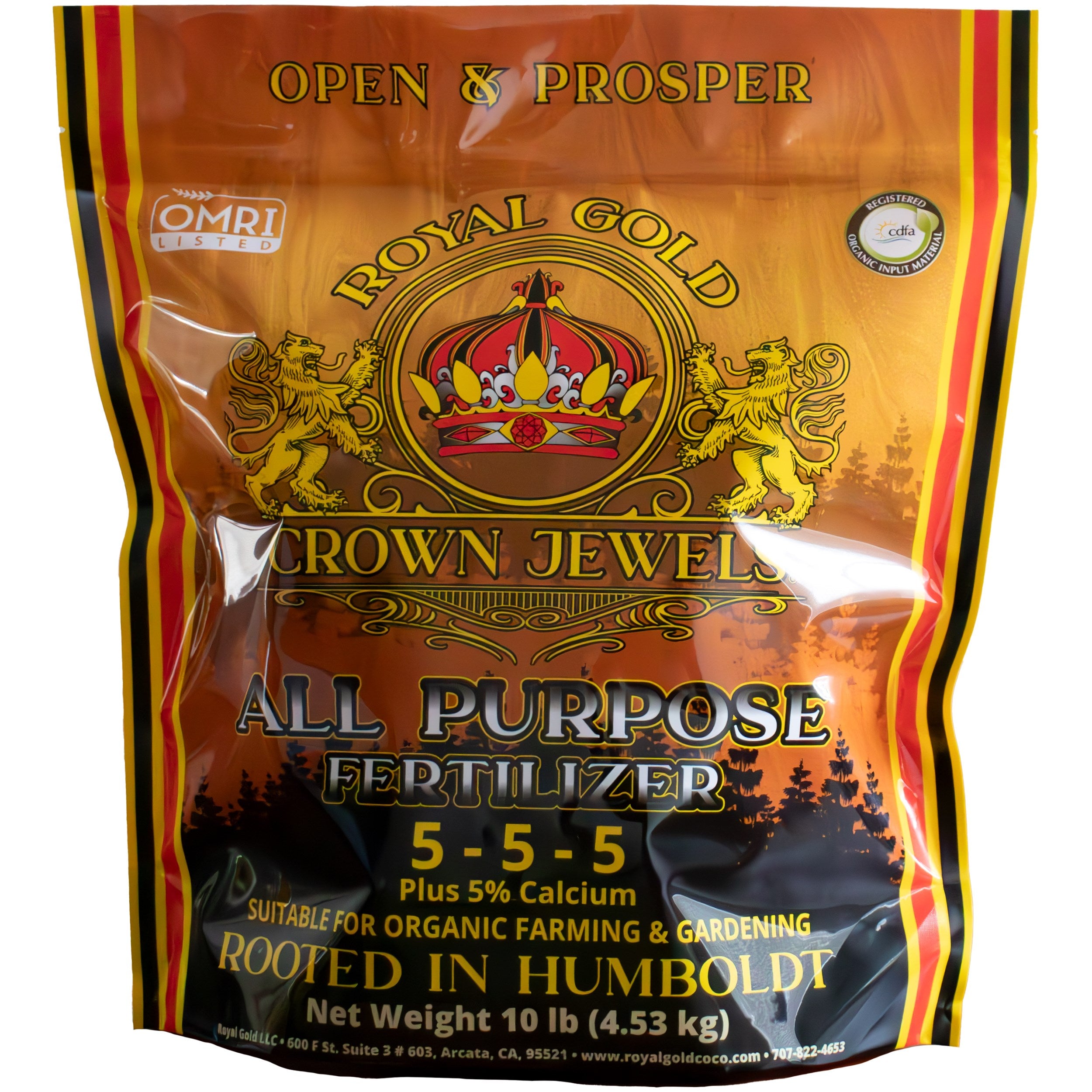 Royal Gold 10# Crown Jewels All Purpose Fertilizer 4/CS