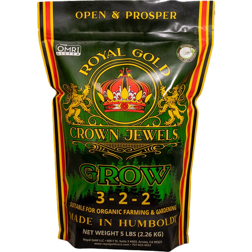 Crown Jewels 5lb 3-2-2 Grow 8/CS