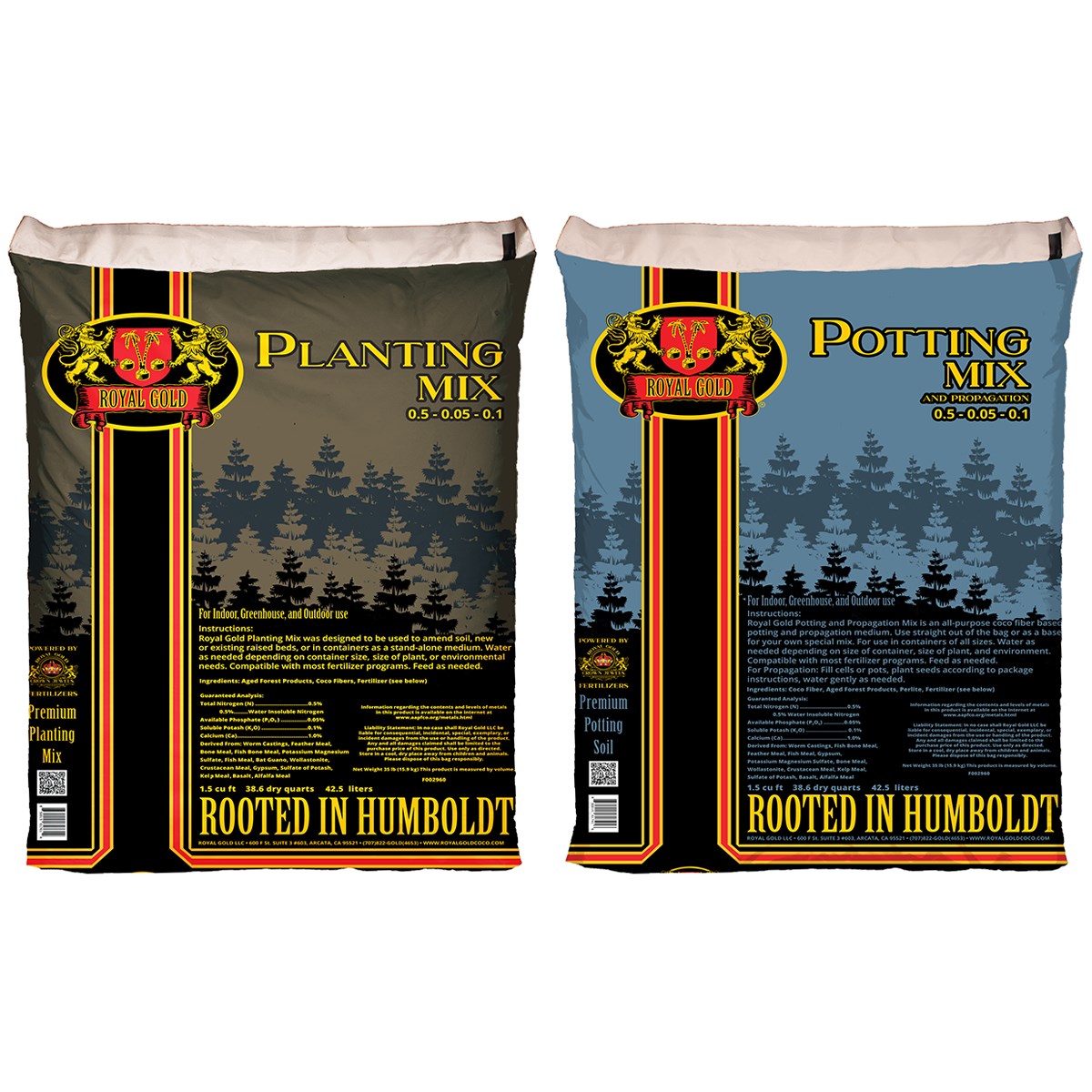 Royal Gold Split Pallet Planting Mix/Potting Mix