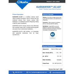 Avista - Kuriverter AC-427 Chlorine Scavenger