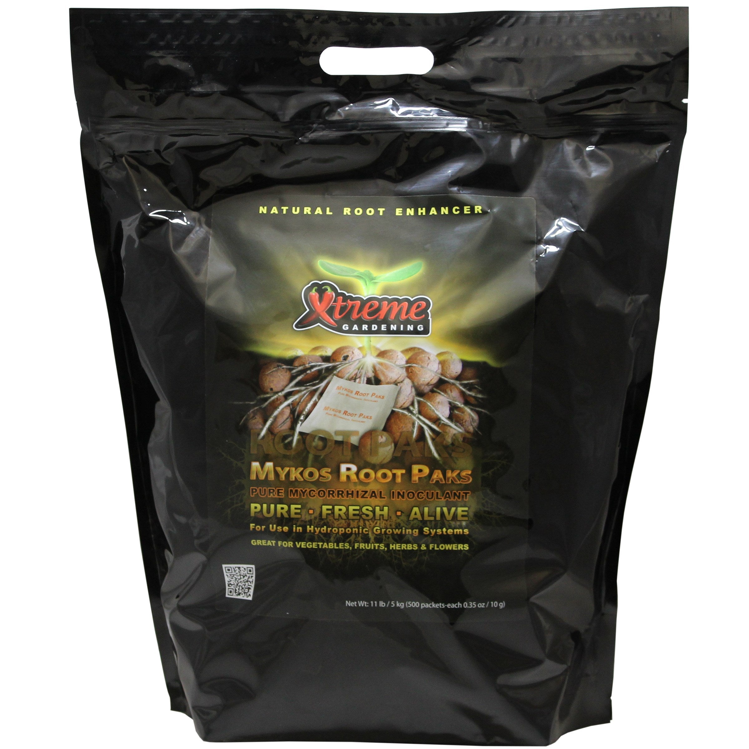 Xtreme Gardening® Mykos Root Paks 500 ct - Black Label Supply llc