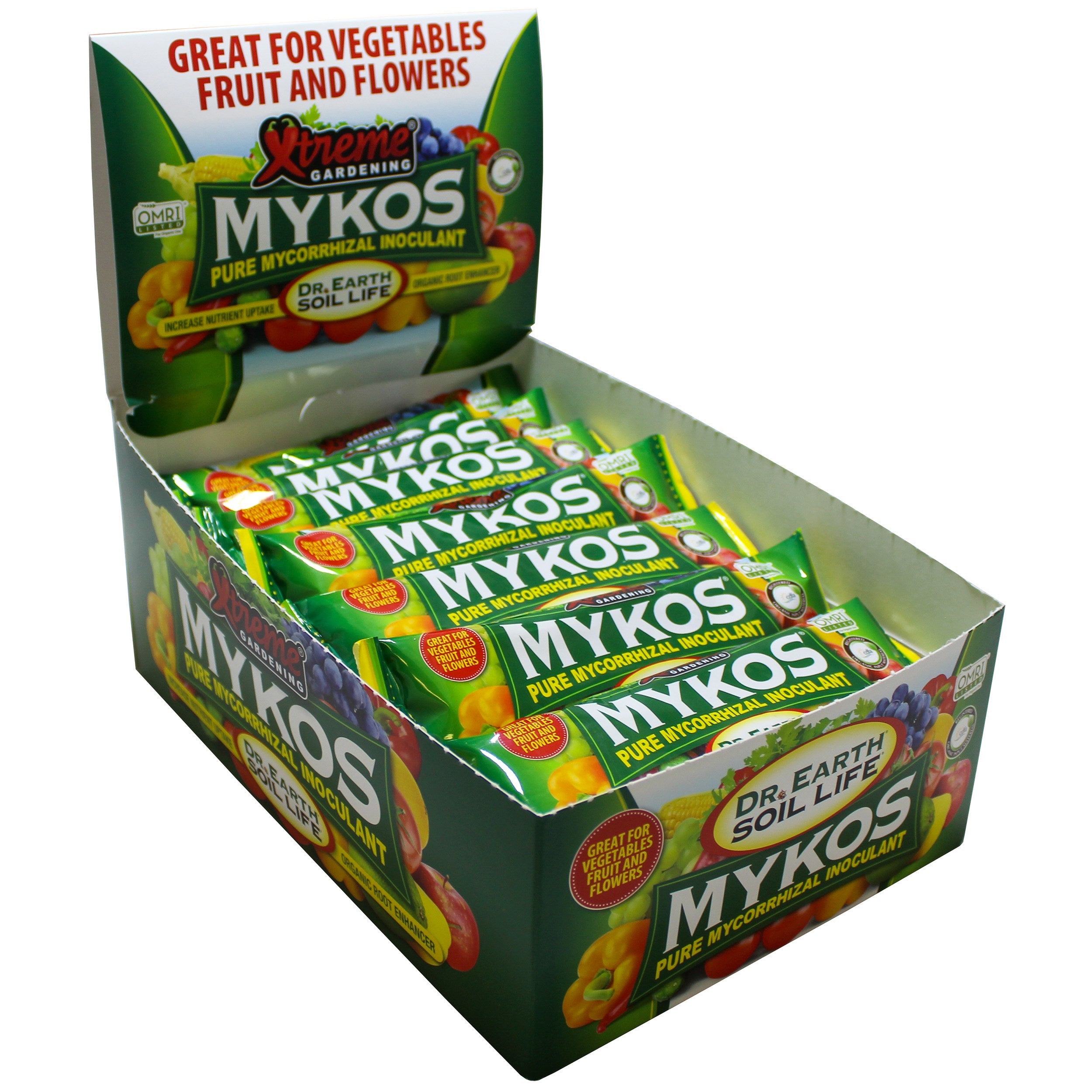 Xtreme Gardening® Mykos Pure 100 g 24ct Display - Black Label Supply llc