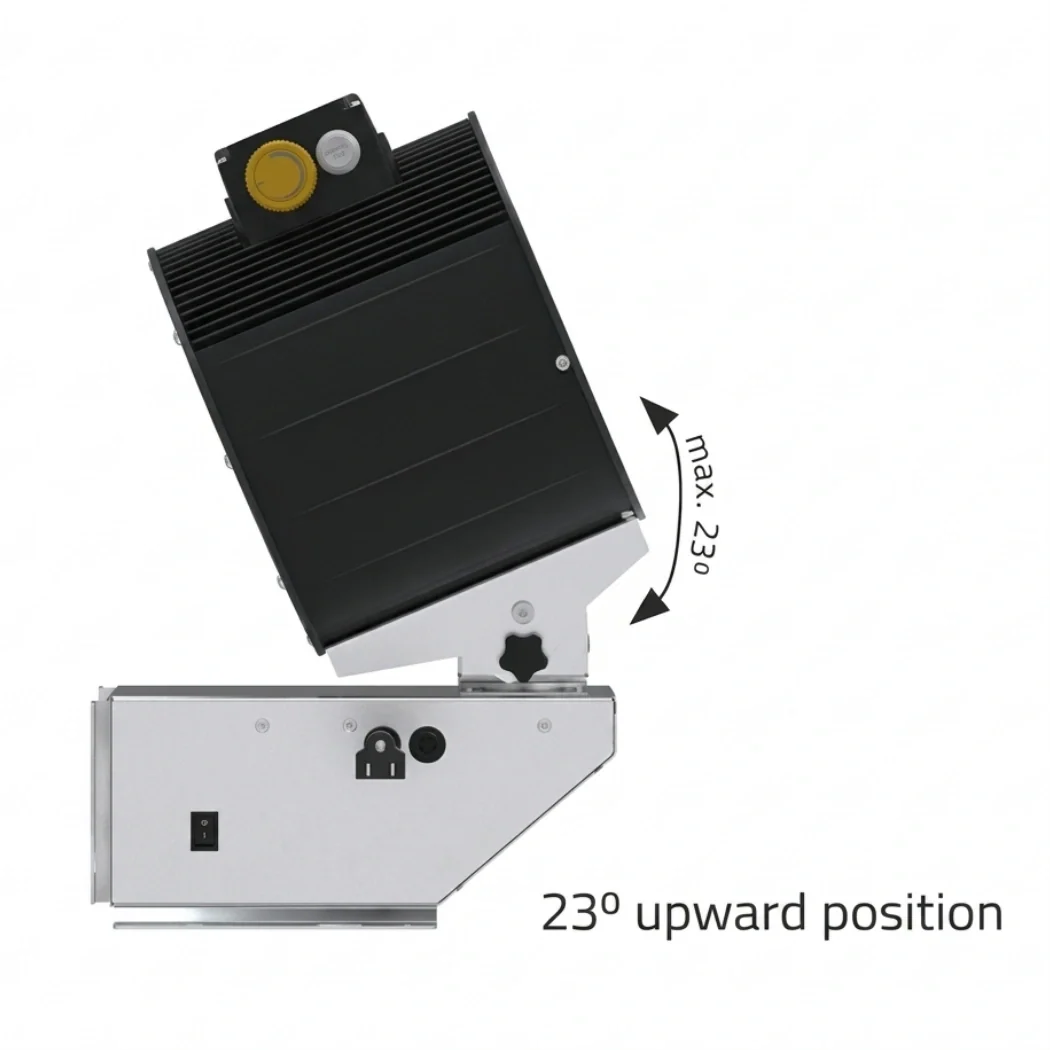 Upward tilt position