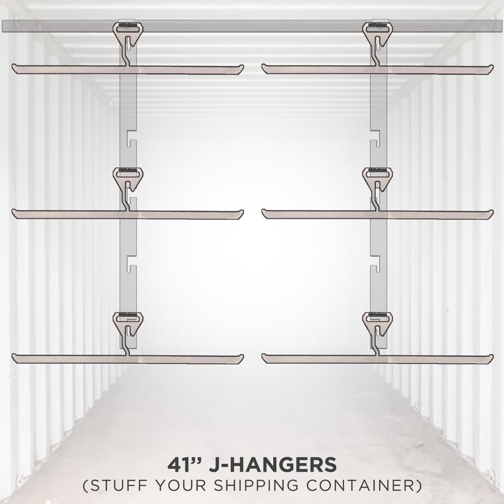 DRIFLOWER SHIPPING CONTAINER CONVERSION KITS - Everything needed to convert one 20 foot section