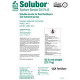 SOLUBOR 20.5% Powder 50 lb