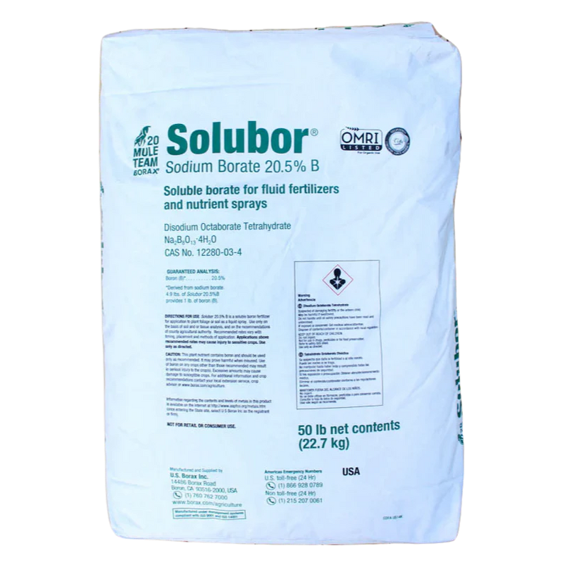 SOLUBOR 20.5% Powder 50 lb