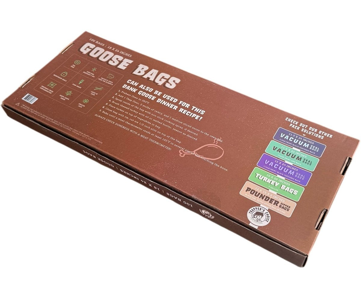 Trapper's Choice Goose Bags 18 x 24 4 Gallon Pack of 100 - TC1040