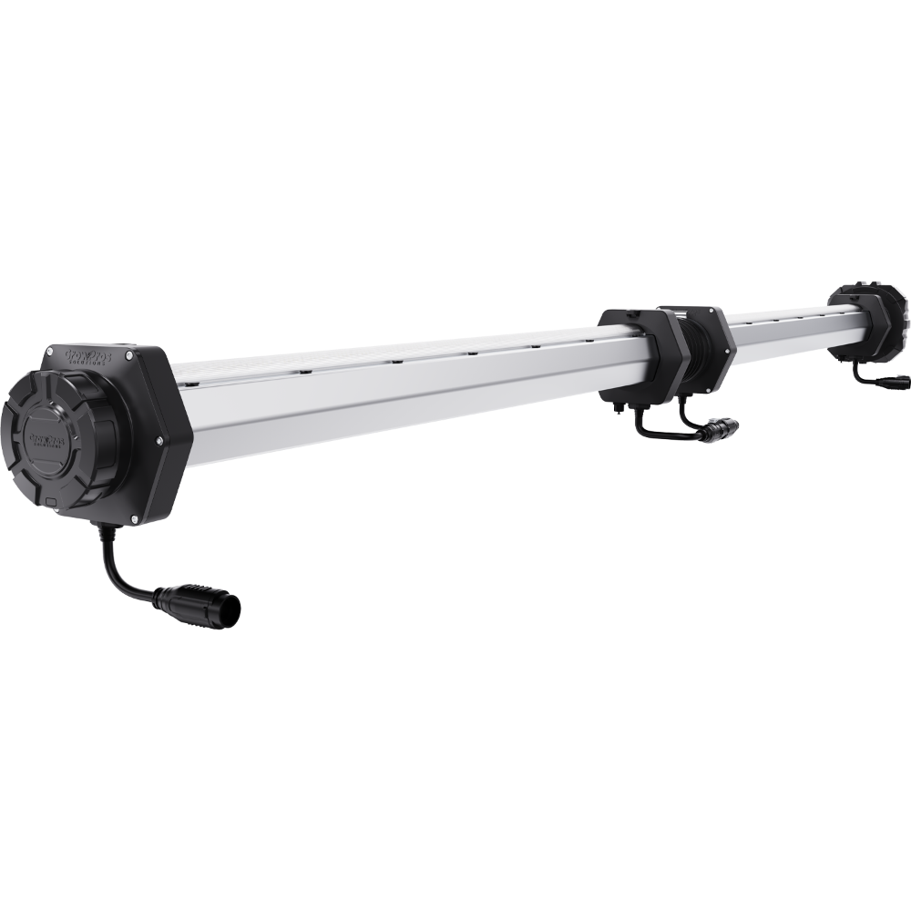 GrowPros Solutions - Under Canopy Light - Model 5 | Air Circulation | 80% Deep Red Spectrum | 4ft / 8ft - UCL 5 - 8FT | 250W - Fans Not Included (WC#: B-462)
