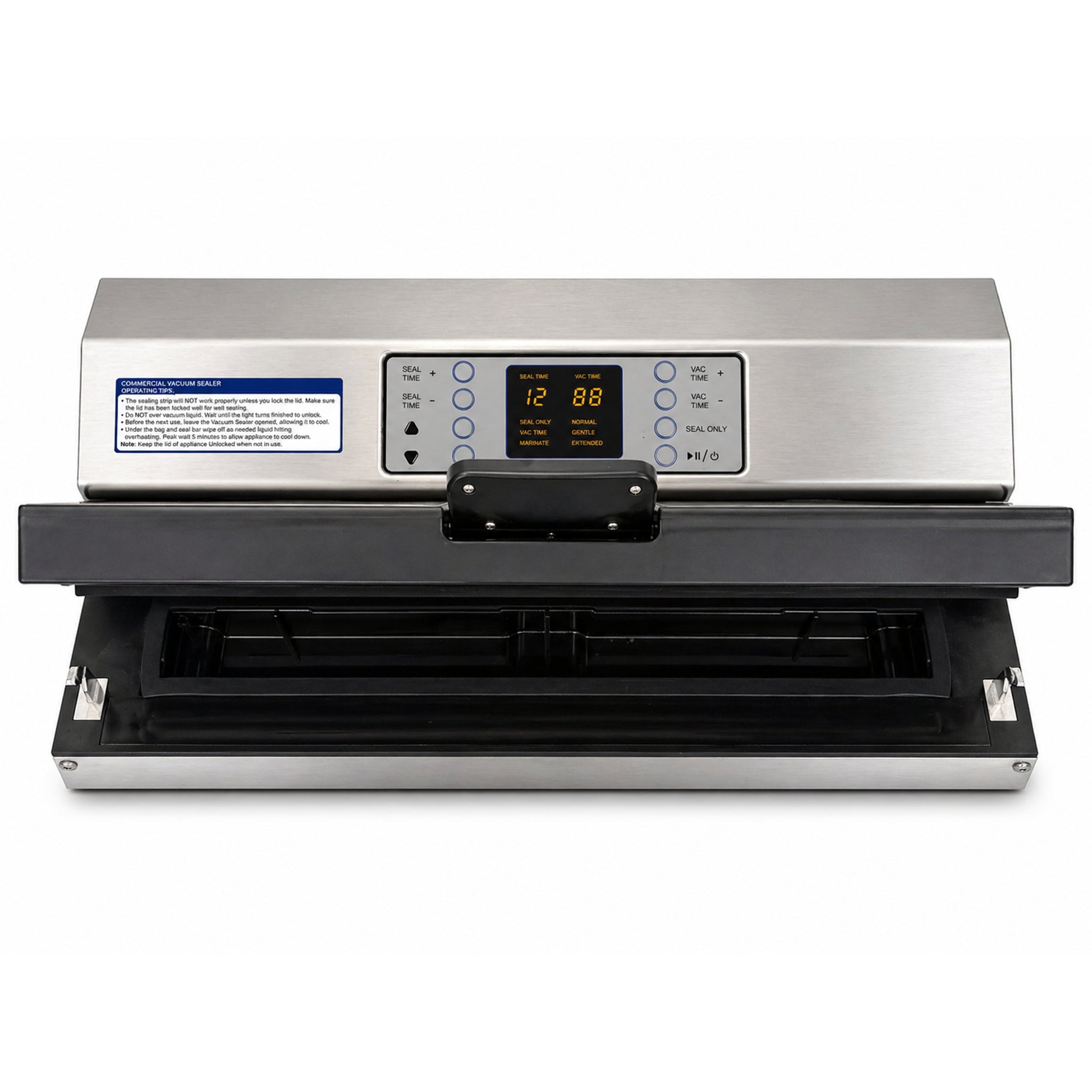 SYMBYS StashBags commercial vacuum sealer stainless steel