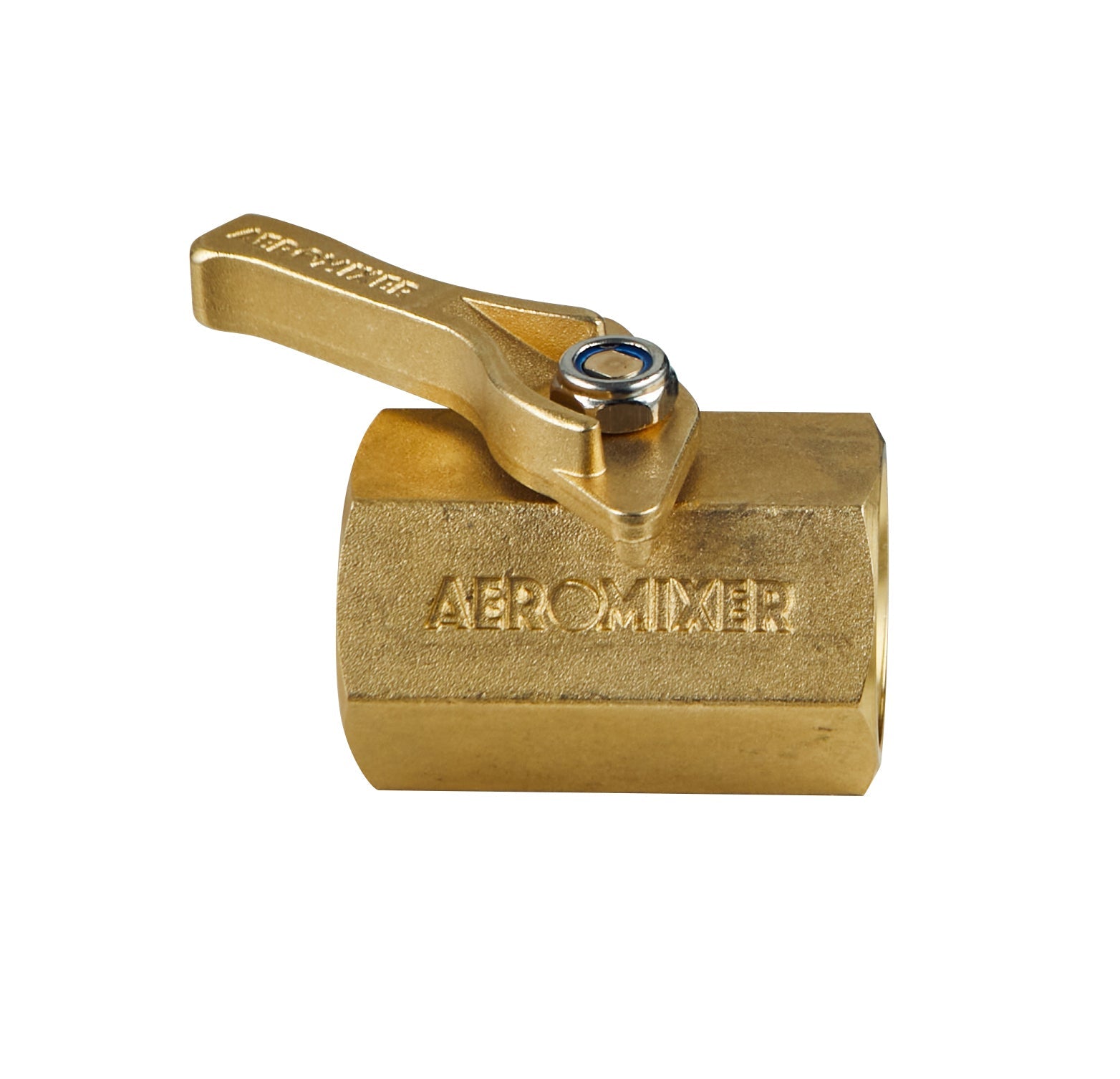 Aeromixer - 1in Brass Ball Valve