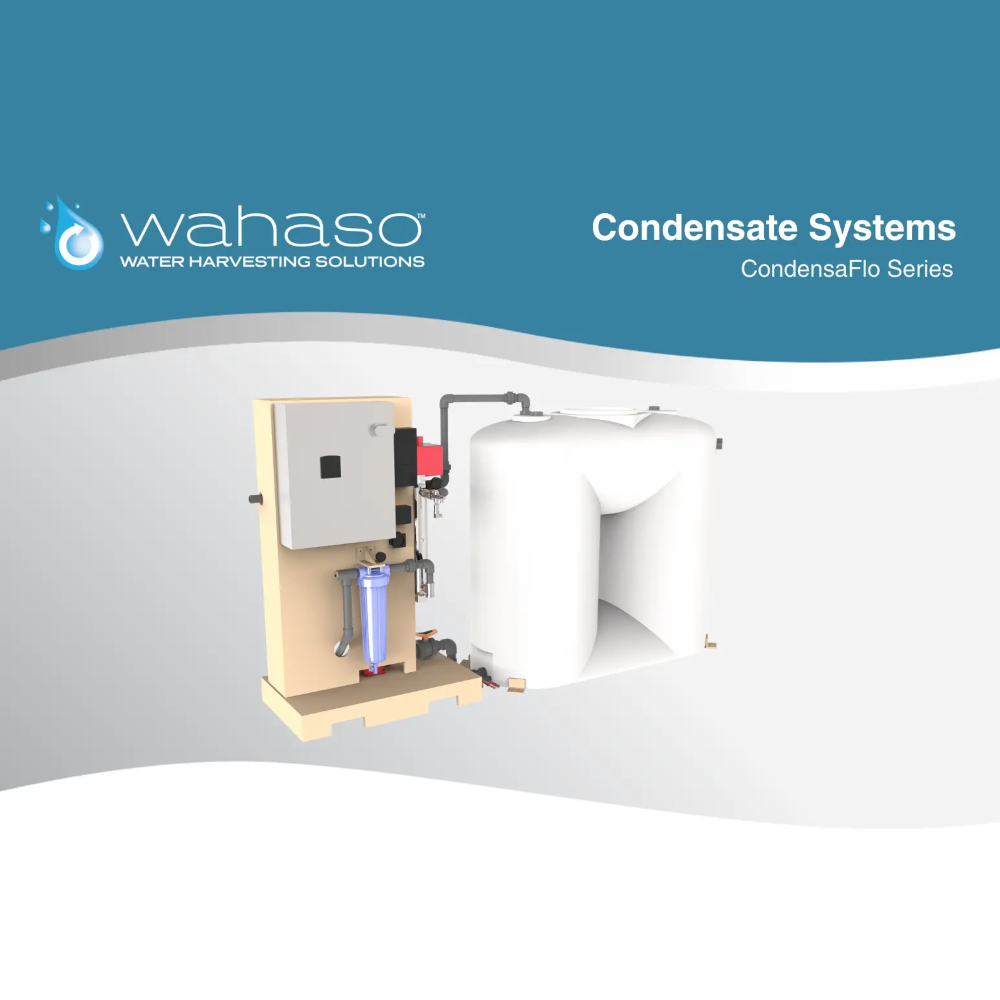 Wahaso - Commercial Condensate Recovery & Water Reuse Systems (CUSTOM PRICED AFTER ORDER)
