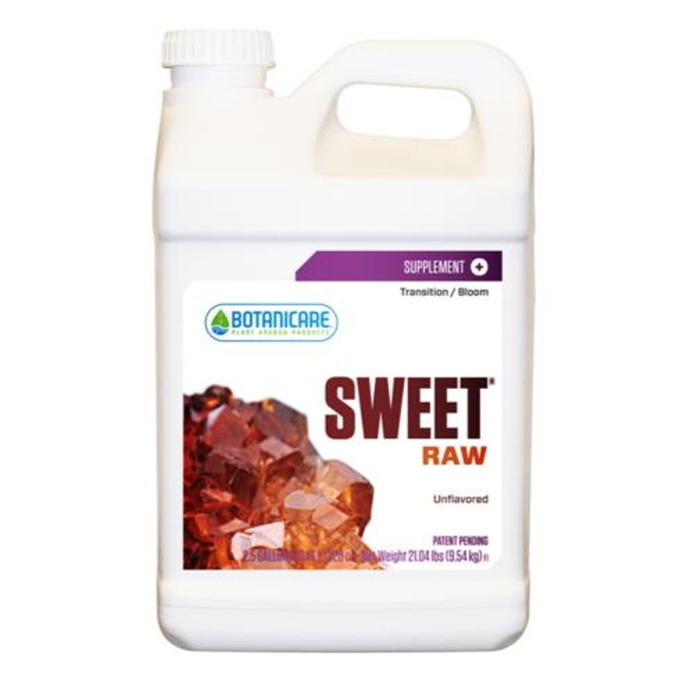 Botanicare 2.5gal Sweet Carbo Raw (2/CS) – Liquid