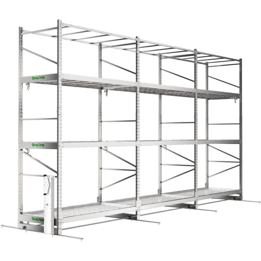 GrowPros 3-Tier Rolling Rack Stainless Steel (CUSTOM PRICED AFTER ORDER) – Commercial Racking & Benching