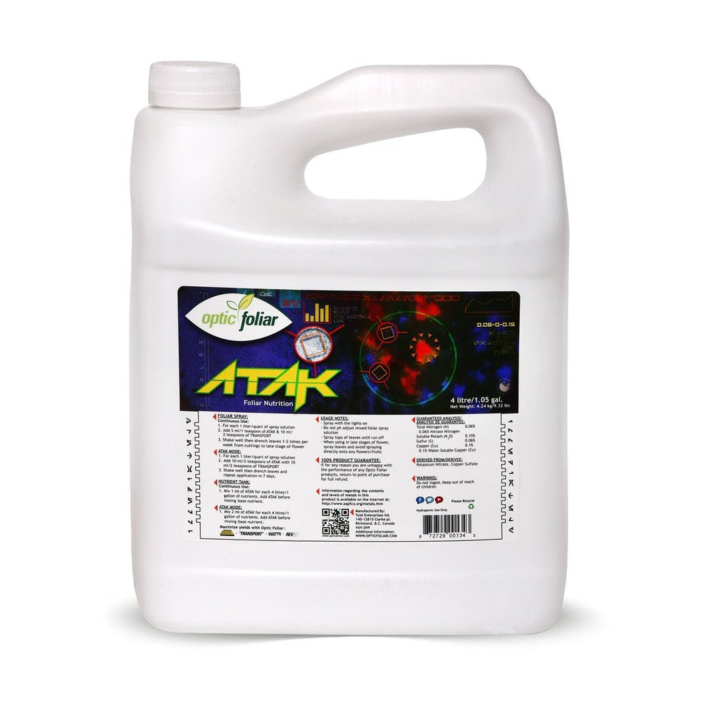 Optic Foliar ATAK CONCENTRATE - Black Label Supply llc