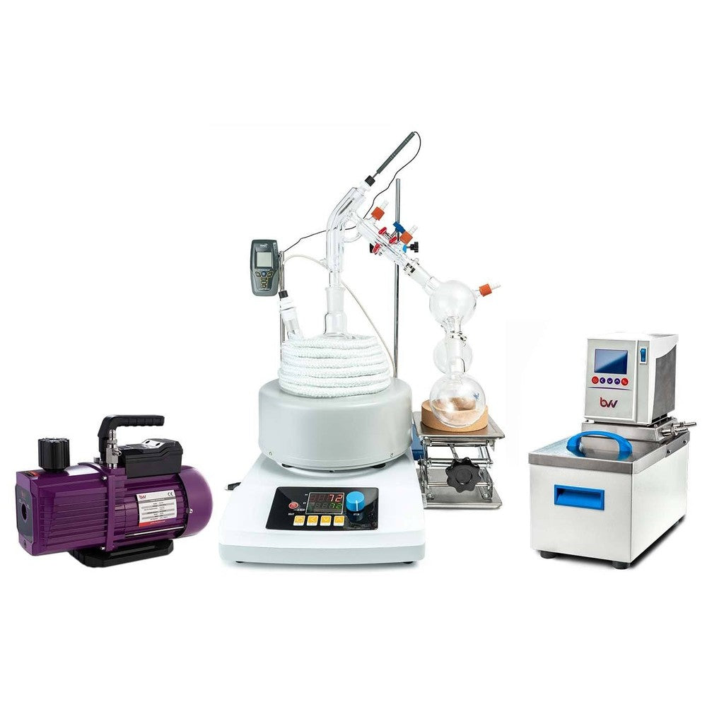 2L Standard Short Path Distillation Turnkey Setup - Black Label Supply llc