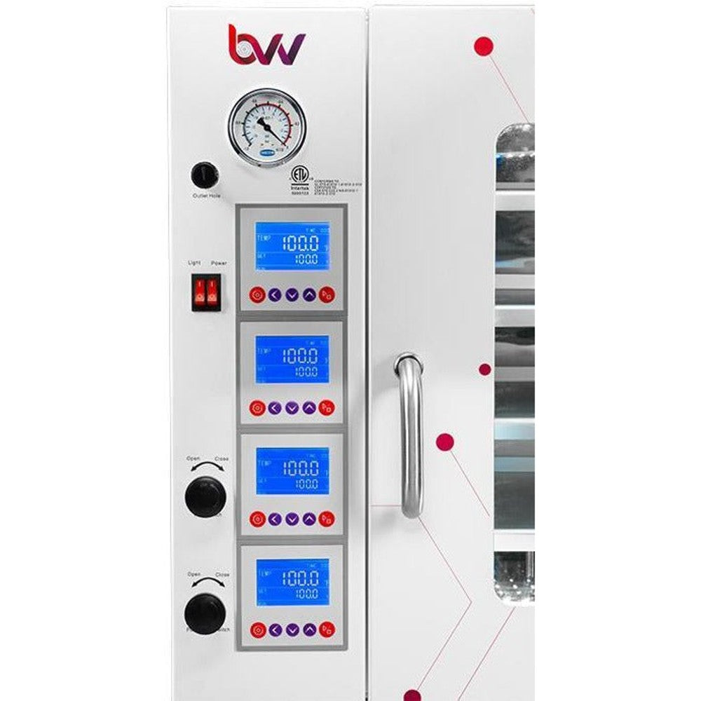 7.5CF BVV™ Neocision Lab Certified Vacuum Oven and and V9D 9CFM Two Stage Vacuum Pump kit - Black Label Supply llc