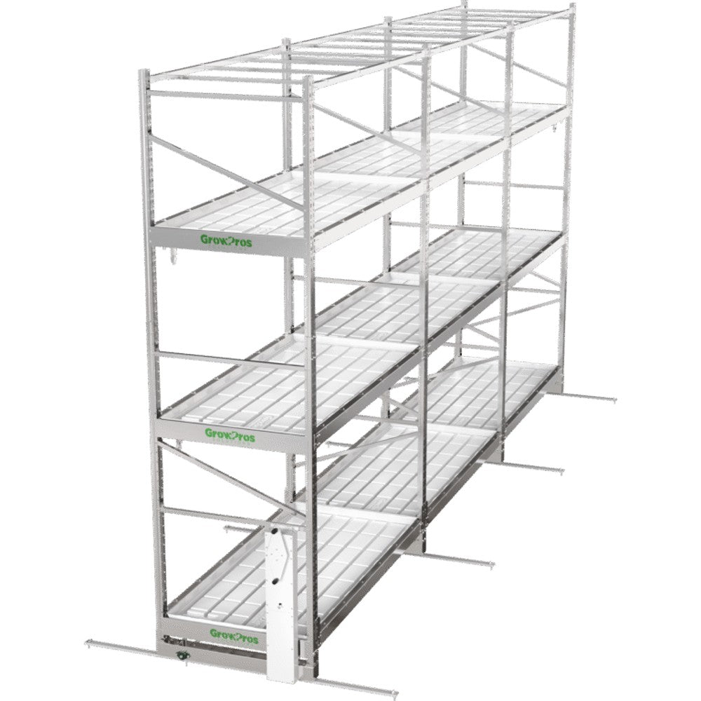 GrowPros 3-Tier Rolling Rack Stainless Steel (CUSTOM PRICED AFTER ORDER) – Commercial Racking & Benching