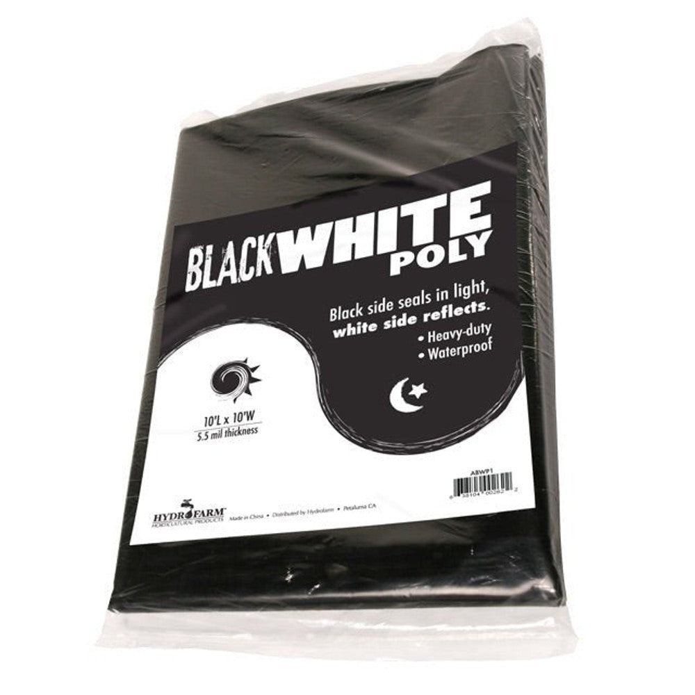 B&W Poly 5.5 mil - Black Label Supply llc