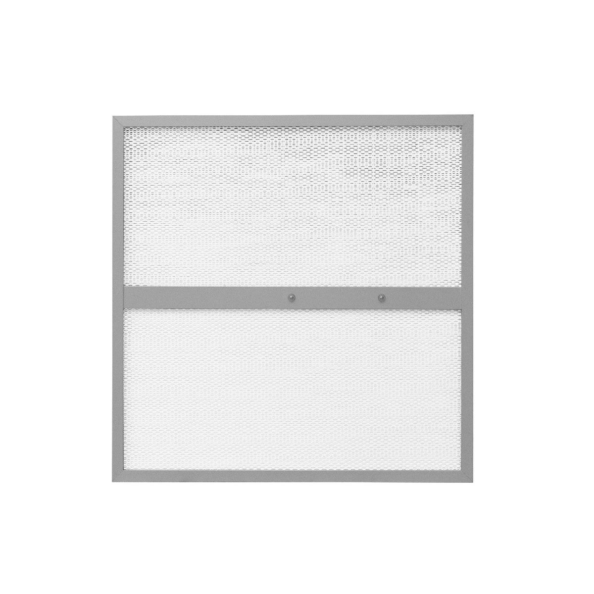 Abatement TF2424 24 x 24 in HEPA terminal filter - duct port view