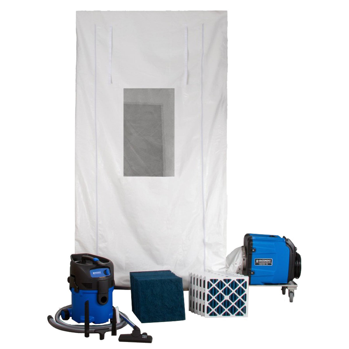 Abatement ICMOBVC ICRA kit - cube, PRED750, HEPA vacuum and filters