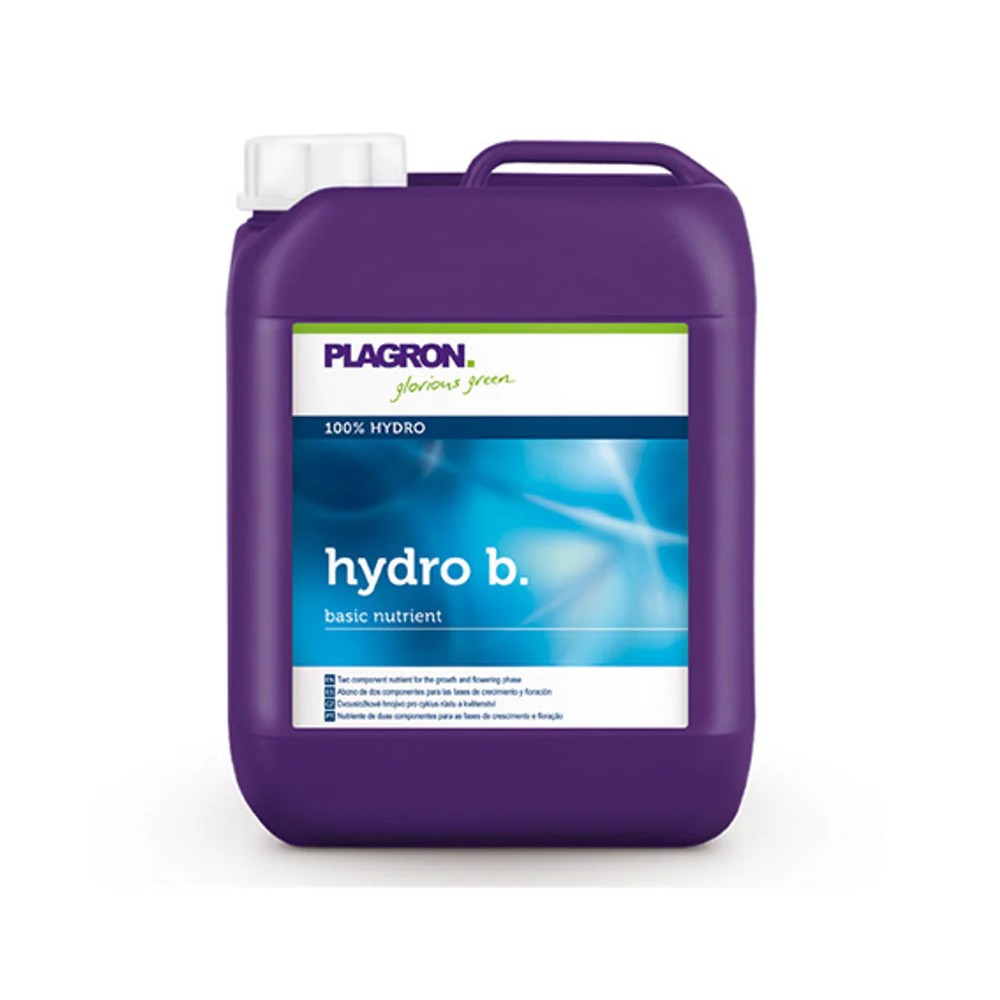 Plagron Base Nutrient Hydro A & B – Hydro B 20L – Liquid