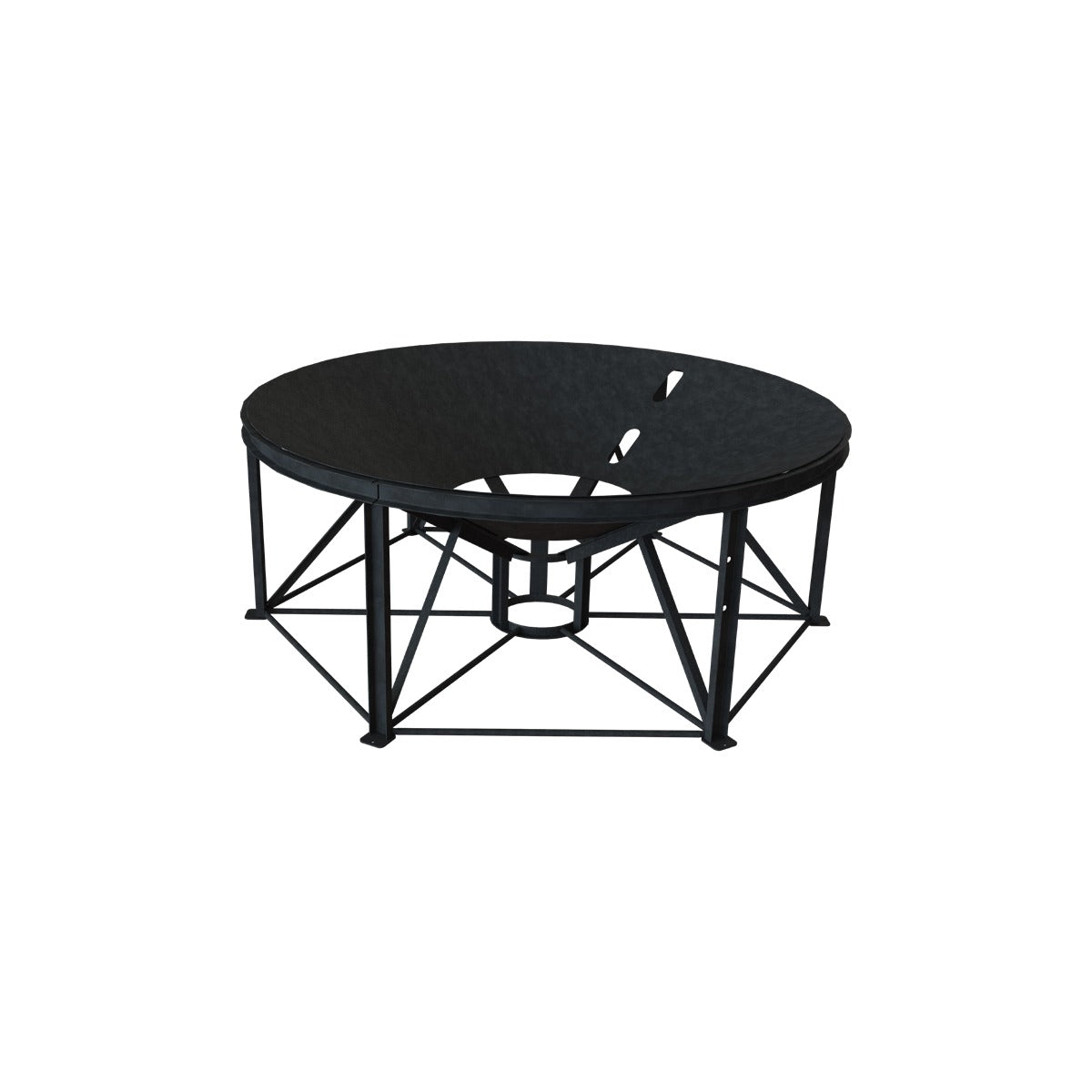 Ace Roto-Mold 45 degree cone bottom tank stand
