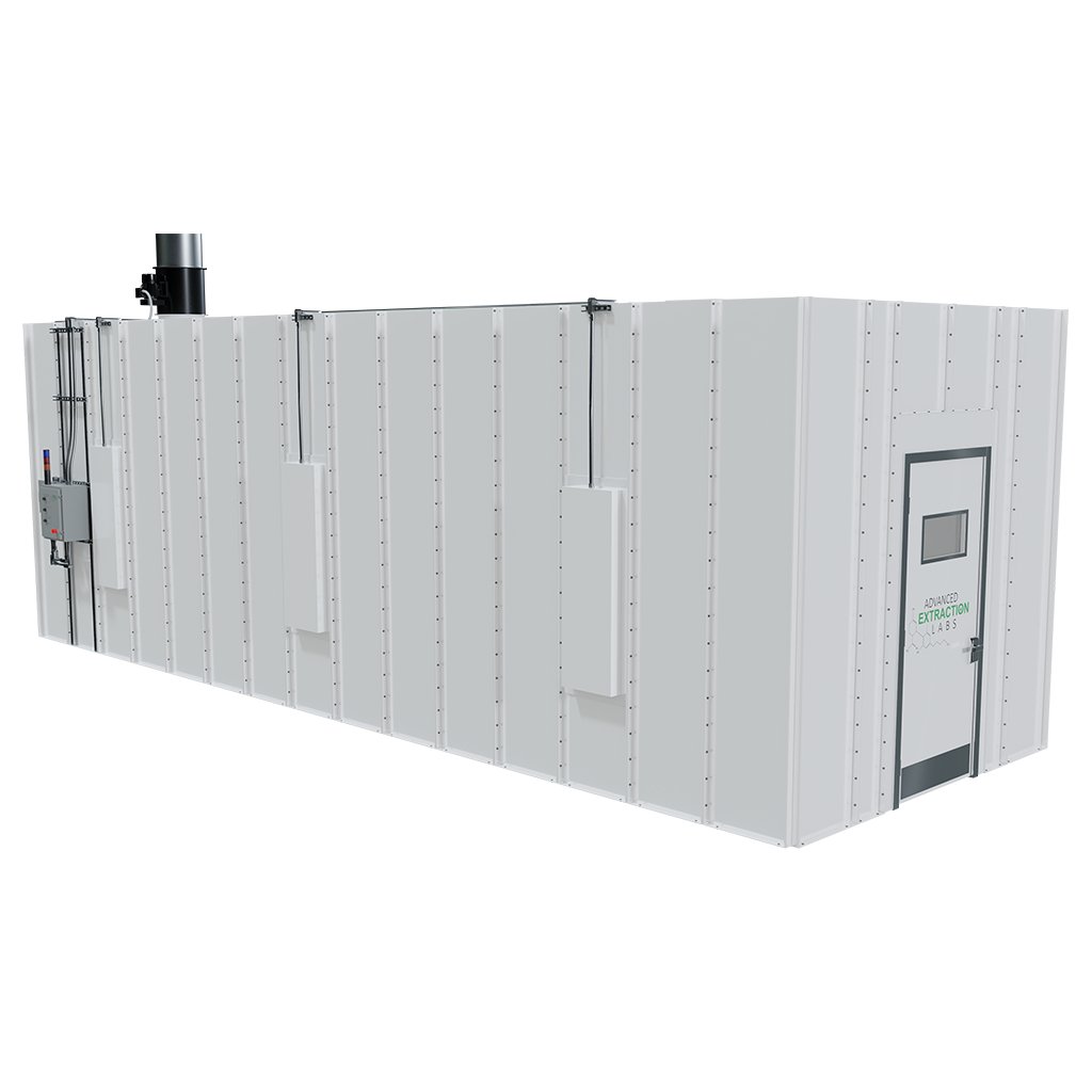 Advanced Extraction Labs DYS Economy Series C1D1 Indoor Booth - Black Label Supply llc