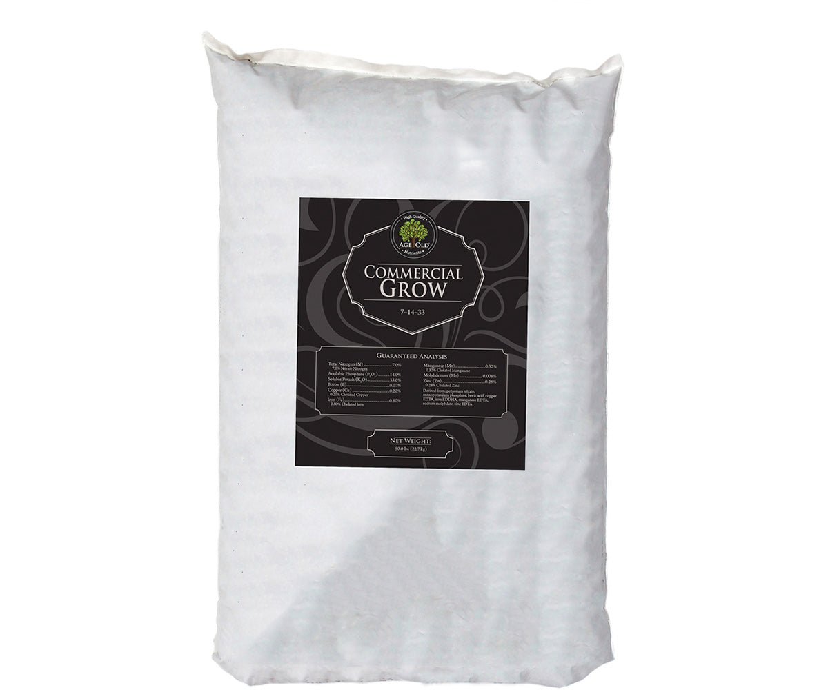 Age Old Commercial Grow 50 lb bag - Black Label Supply llc