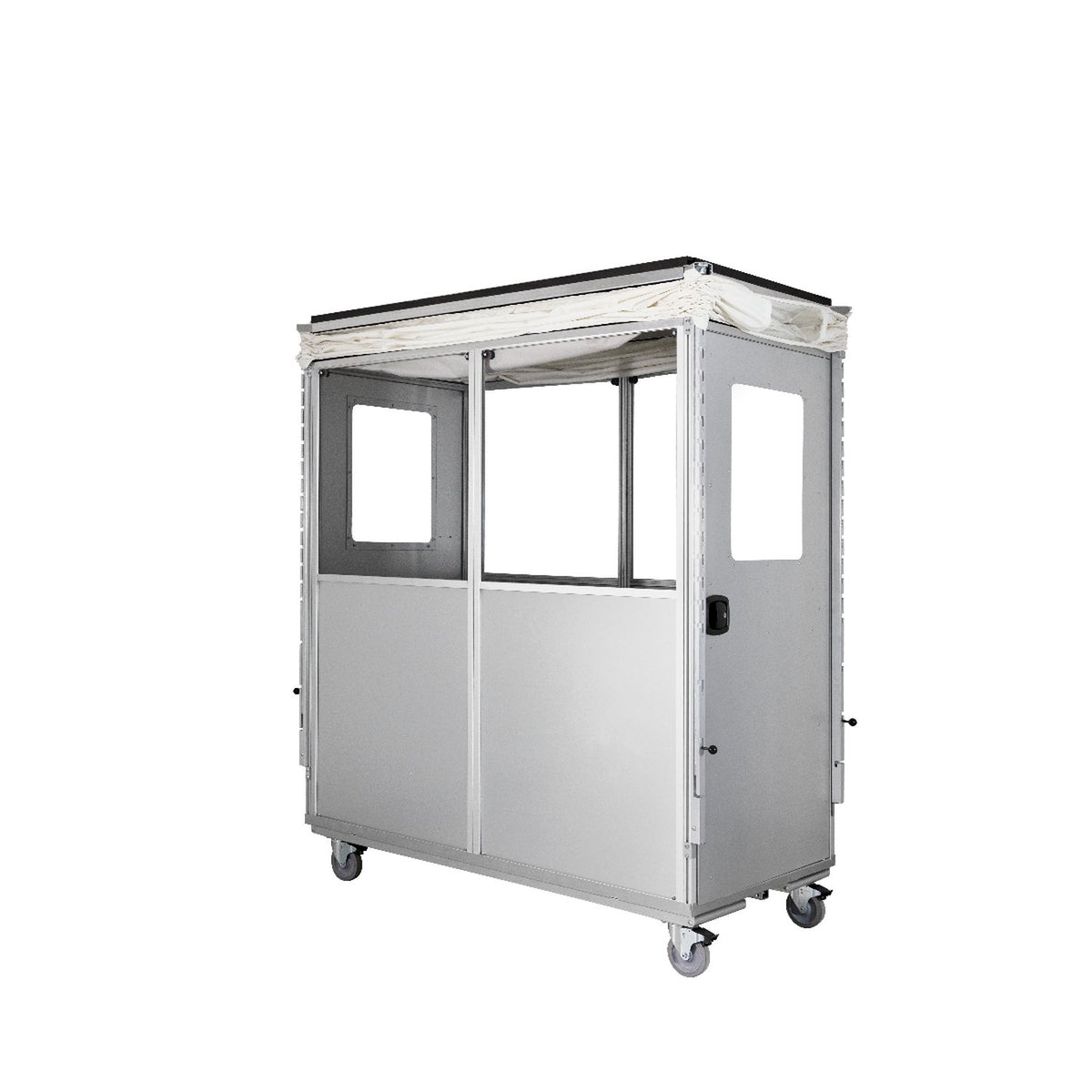 Aire Guardian AG5000 dust containment cart - collapsed for transport