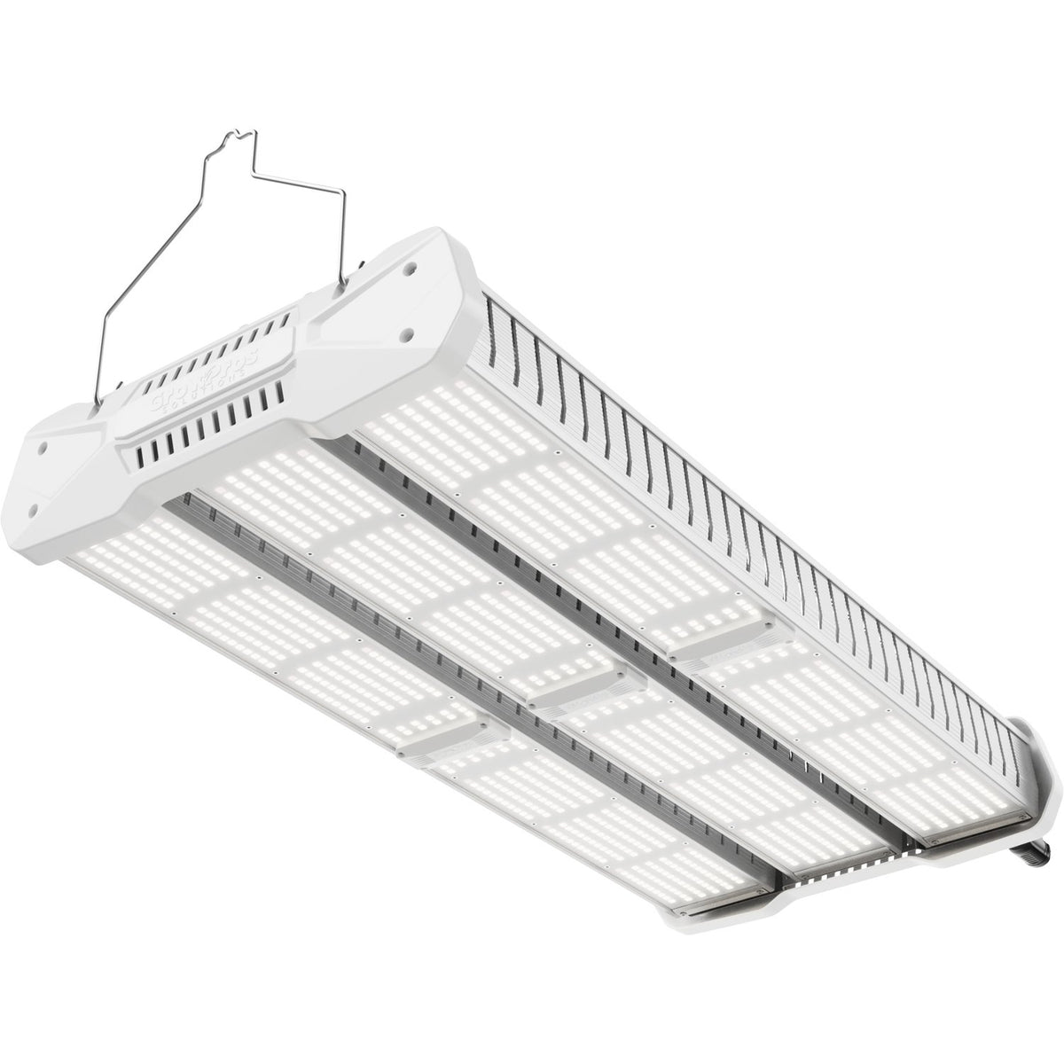 GrowPros Solutions AKHB 1100W high bay LED grow light - fixture on white