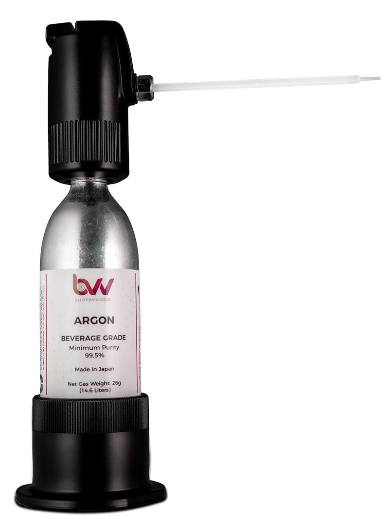 Argon Gas 99.5% - Pure gas for preserving terpenes in flowers and concentrates - Black Label Supply llc