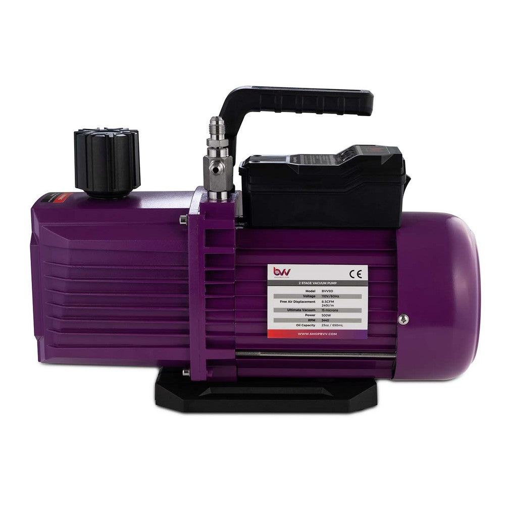 7.5CF BVV™ Neocision Lab Certified Vacuum Oven and and V9D 9CFM Two Stage Vacuum Pump kit - Black Label Supply llc