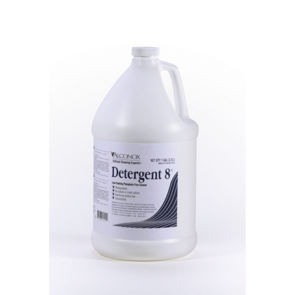 Detergent 8® Low-Foaming Ion-Free Detergent – Detergent 8 Case of 4x1 Gal. (4X3.8 L) – Cleaning Solvents