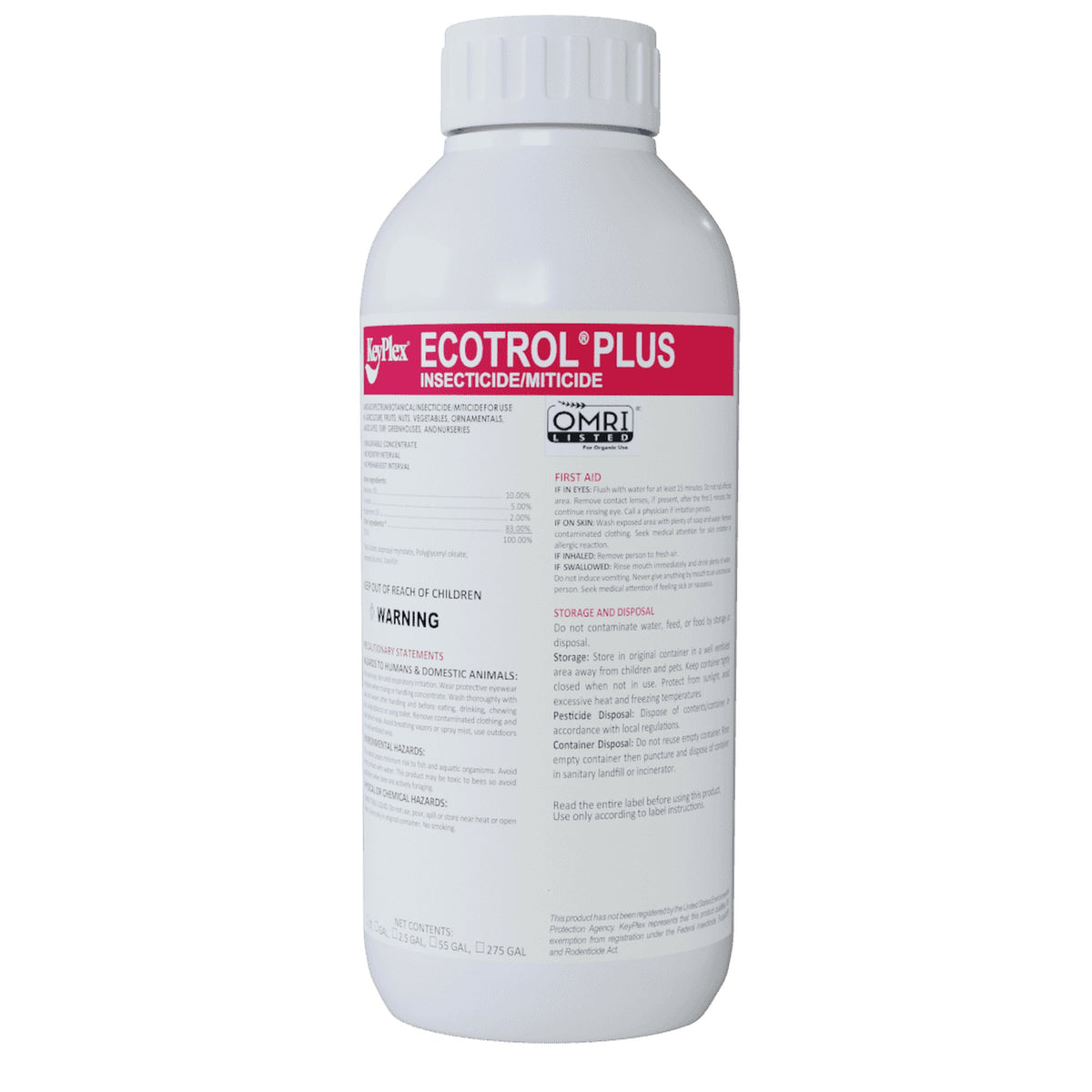 KeyPlex Ecotrol Plus Insecticide/Miticide
