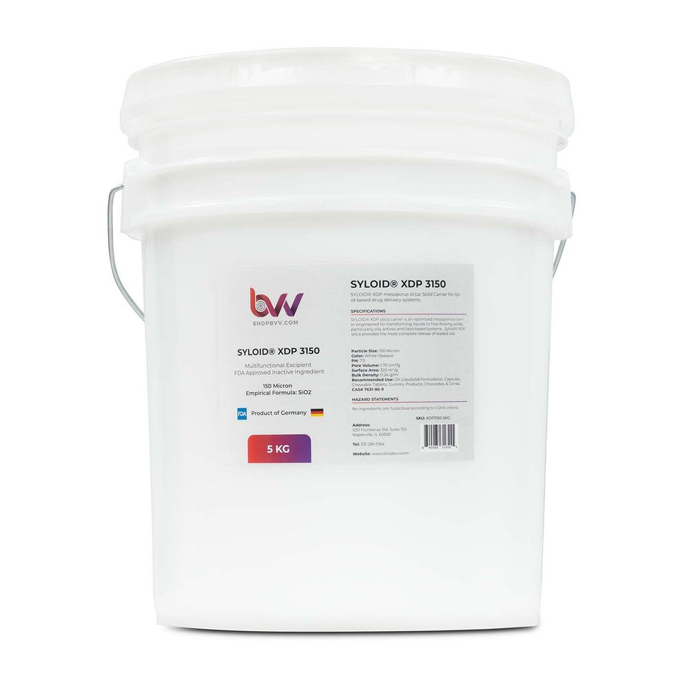 Syloid® XDP 3150 Silica : Turn Distillate to Powder (FDA Approved Ingredient) - Black Label Supply llc