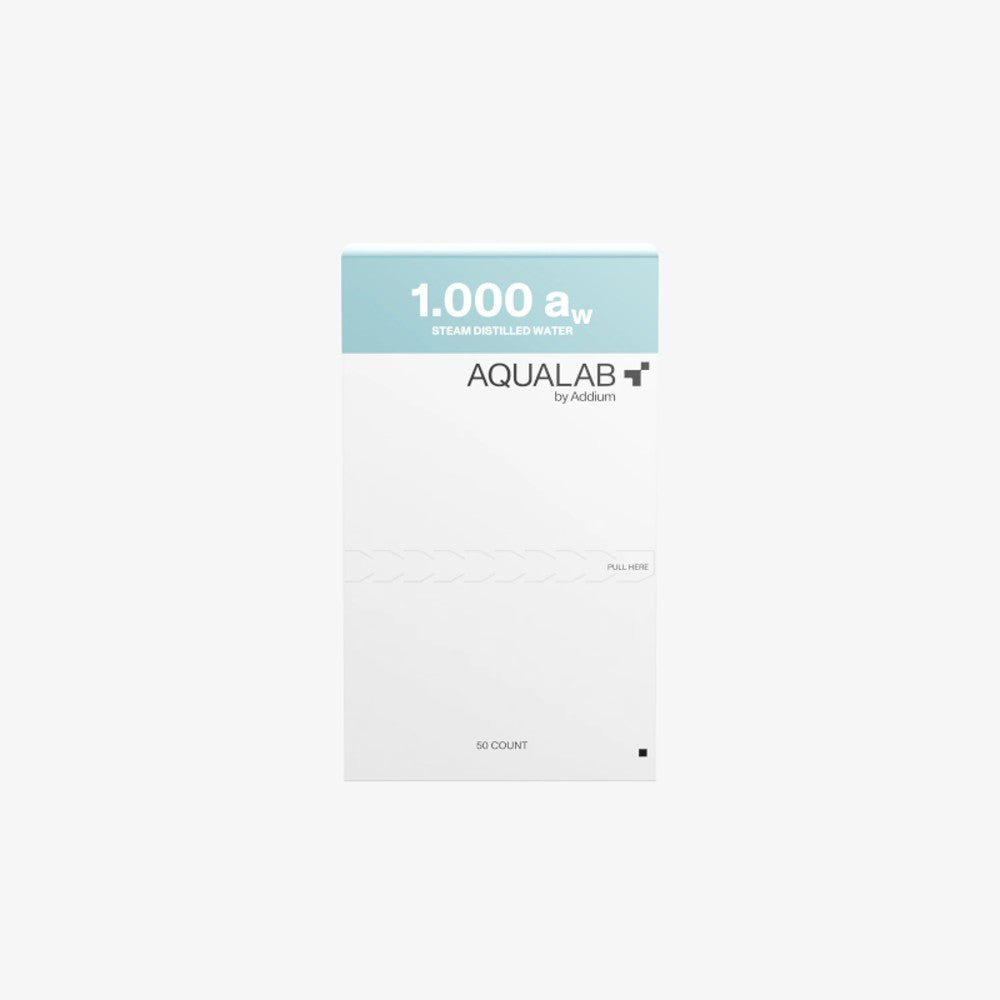 AQUALAB Water Activity Standards – 1.000 aw distilled water - 50 tubes – Water Activity Meters