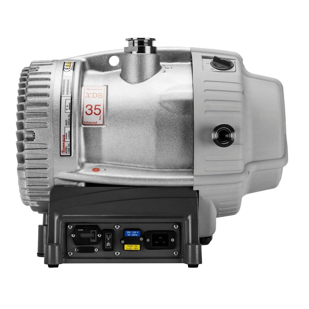 Edwards XDS35iC 25cfm Chemical - Resistant Scroll Pump W/ Silencer - Black Label Supply llc